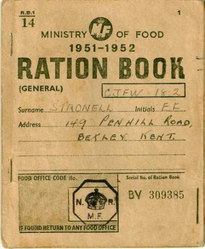 rationing coupons ww2