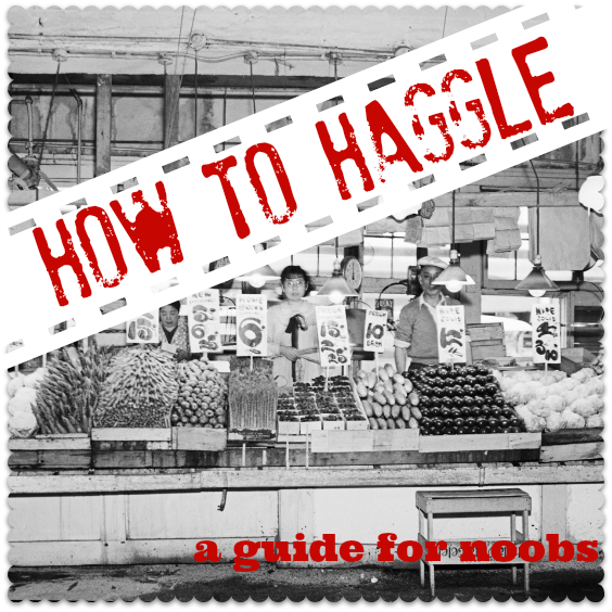 how to haggle