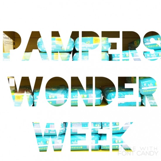 pampers wonder week